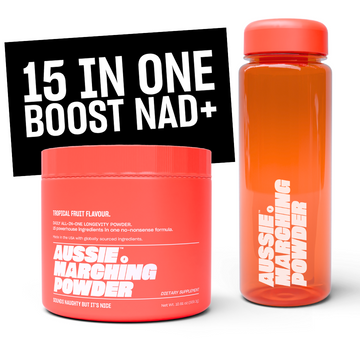 Aussie Marching Powder | 15 Ingredients All-in-one Daily Longevity | Over 10 Grams per serve | 30-Day Supply
